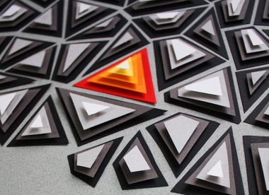 Paper Art: Principle of Design Poster Series